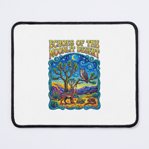 Item preview, Echoes Of The Moonlit Desert Night Art designed and sold by TeeARTHY.