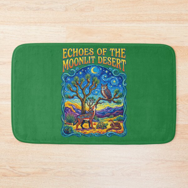 Item preview, Echoes Of The Moonlit Desert Night Art designed and sold by TeeARTHY.