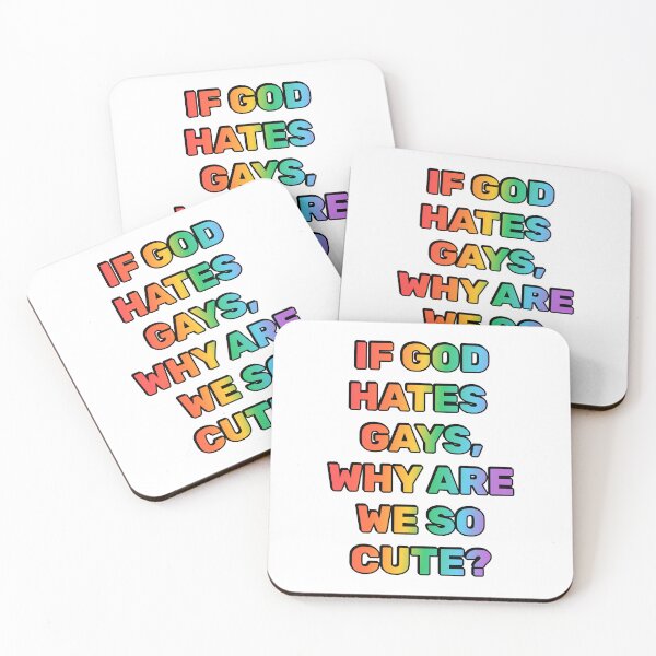 Item preview, If God hates  gays, why are we so cute designed and sold by Inspirationmotivation.
