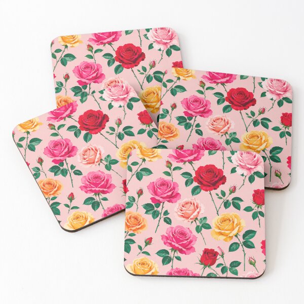 Item preview, Pink Rose Floral Pattern | Romantic Botanical Design designed and sold by Islabonita..