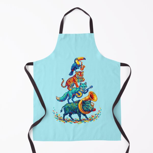 Item preview, Wild Animal Band Playing Jazz Music designed and sold by TeeARTHY.
