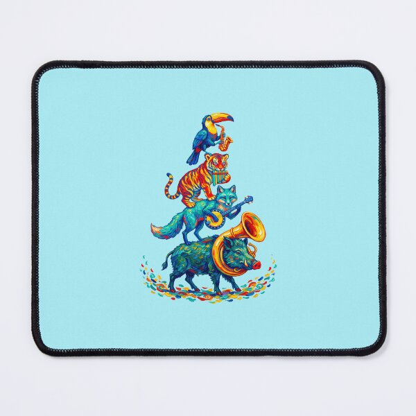 Item preview, Wild Animal Band Playing Jazz Music designed and sold by TeeARTHY.