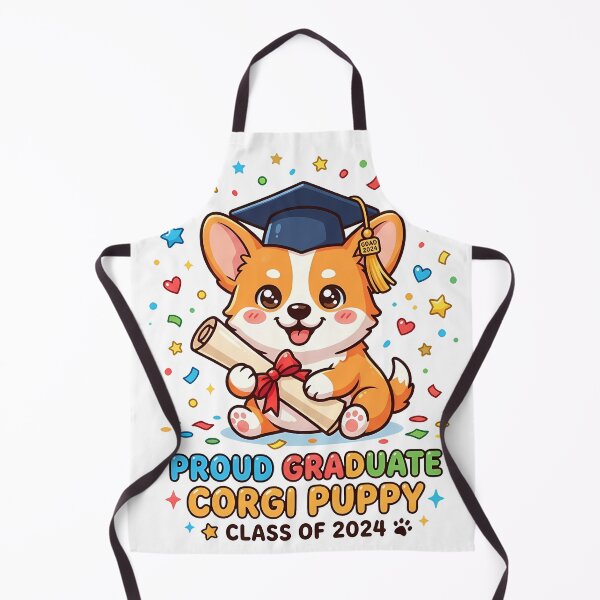 Item preview, Cute Corgi Graduation Shirt, Proud Graduate Corgi Puppy Class of 2024 Tee, Funny Corgi Gift for Graduation designed and sold by Wearable Canvas...