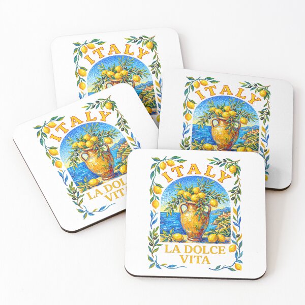 Item preview, Italy La Dolce Vita Lemon Harvest designed and sold by TeeARTHY.