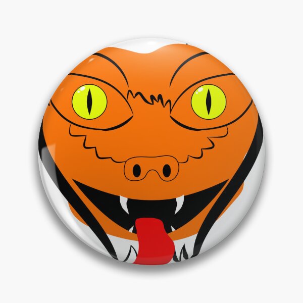 Item preview, Edgy Orange Dragon Monster Streetwear Illustration designed and sold by ThiagoSDantas.