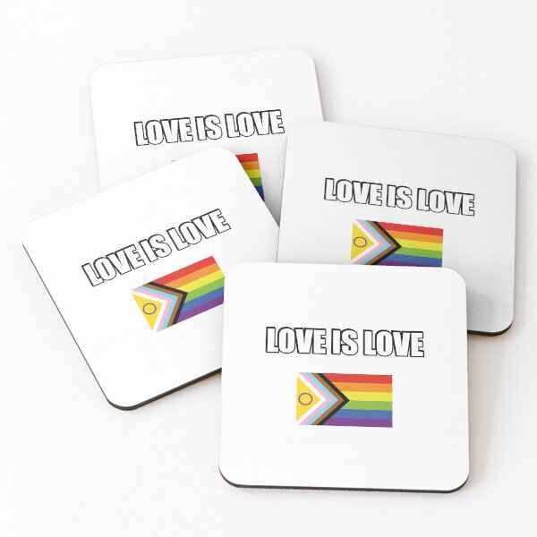 Item preview, LOVE IS LOVE Intersex Inclusive Pride Progress Flag  designed and sold by Inspirationmotivation.