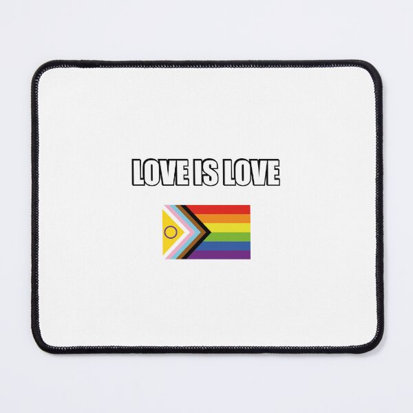 Item preview, LOVE IS LOVE Intersex Inclusive Pride Progress Flag designed and sold by Inspirationmotivation.