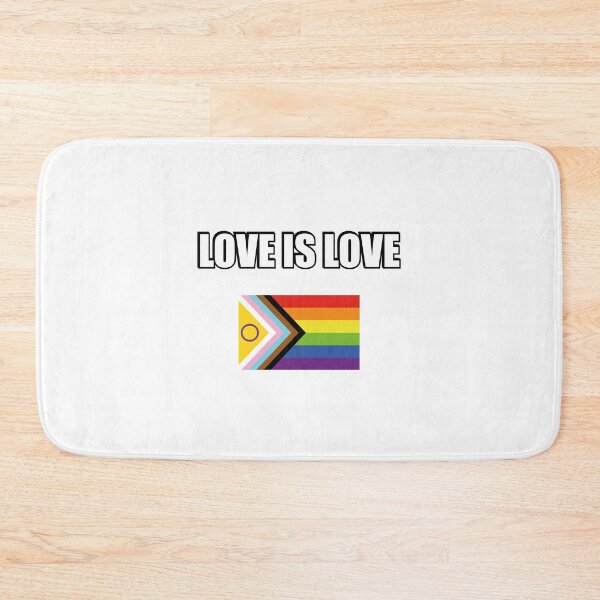 Item preview, LOVE IS LOVE Intersex Inclusive Pride Progress Flag  designed and sold by Inspirationmotivation.