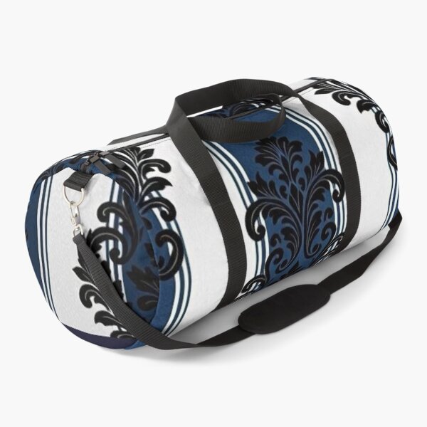 Item preview, Blue & White Striped Black Baroque designed and sold by DesignsByPrnces.