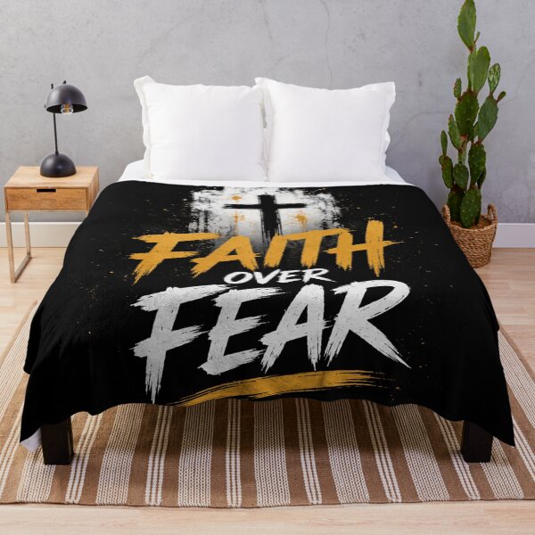 Item preview, Faith Over Fear Shirt | Christian Gift | Bible Verse Inspiration | Trust God Apparel designed and sold by littlestore.