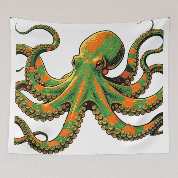 Item preview, octopus designed and sold by wojtas90.