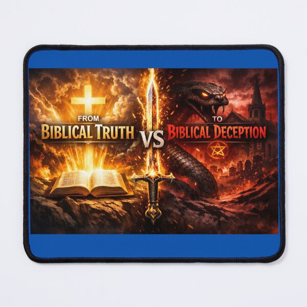 Item preview, Biblical Truth vs Biblical Deception – Light vs Darkness designed and sold by MastersDesignNk.