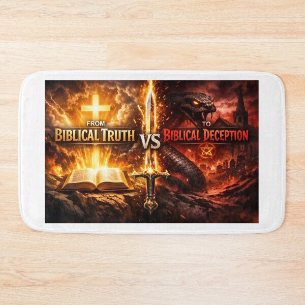 Item preview, Biblical Truth vs Biblical Deception – Light vs Darkness designed and sold by MastersDesignNk.