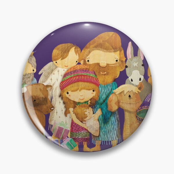 Item preview, Cute Christmas Nativity Scene designed and sold by Karin Taylor.