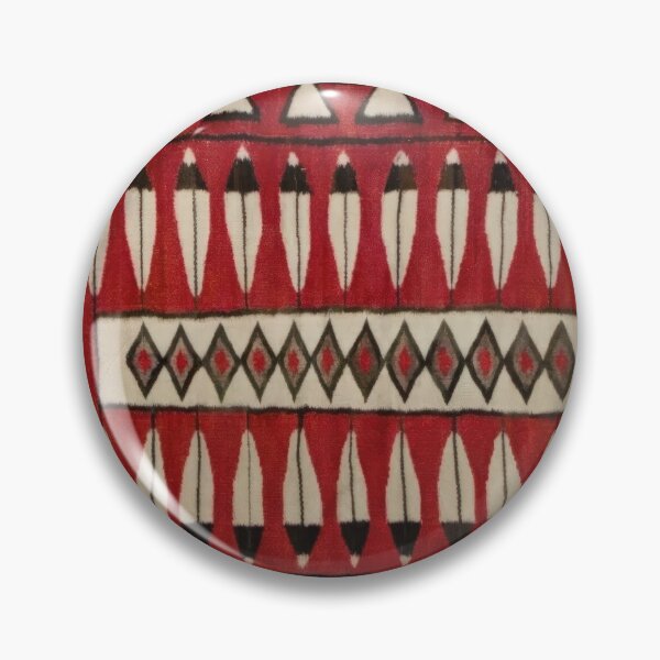 Item preview, Navajo Arrow Tapestry Throw | Printed on Both Sides | c.1921 Textile Reproduction | Rustic Earth Tone Decor (longwise) designed and sold by Big Bang Canvas.