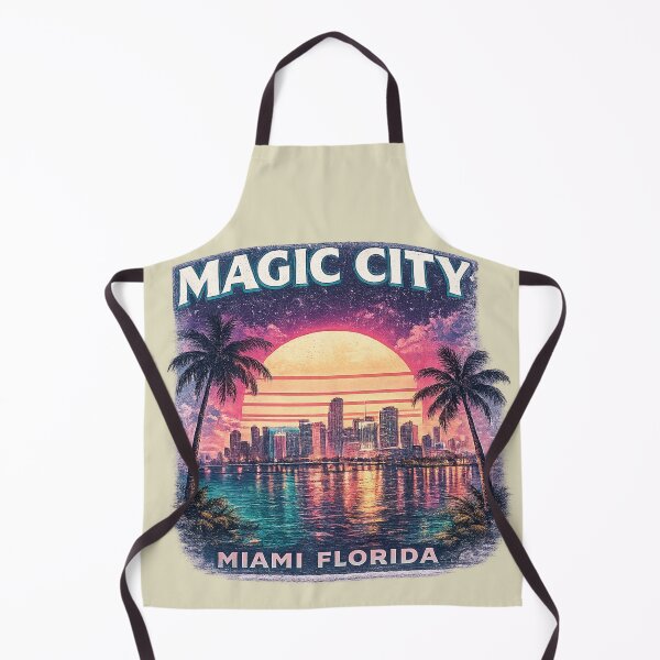 Item preview, Magic City Miami Florida Neon Sunset designed and sold by piketo.