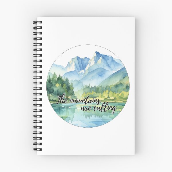 Item preview, The mountains are calling designed and sold by Whimsy Avenue.