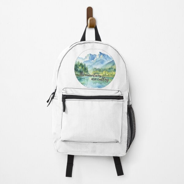Item preview, The mountains are calling designed and sold by Whimsy Avenue.