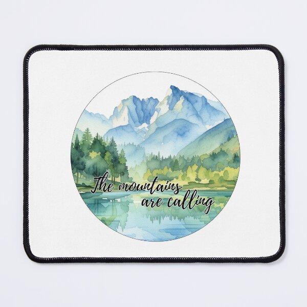 Item preview, The mountains are calling designed and sold by Whimsy Avenue.