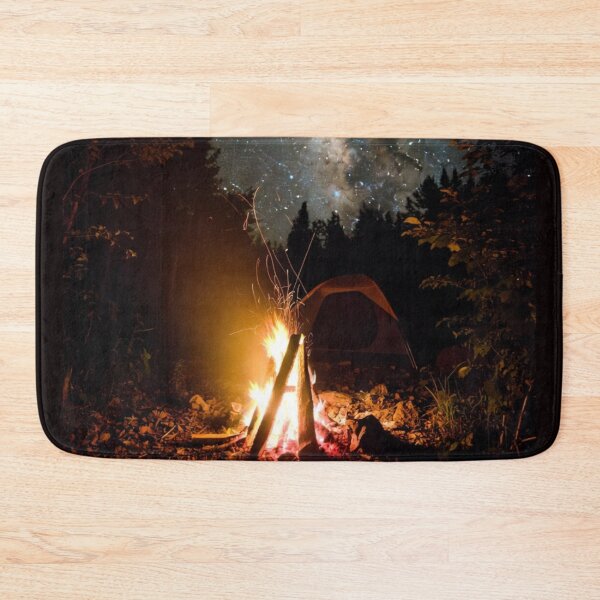 Item preview, Camping Under the Stars | Milky Way Campfire Night designed and sold by Trail Echo Prints.