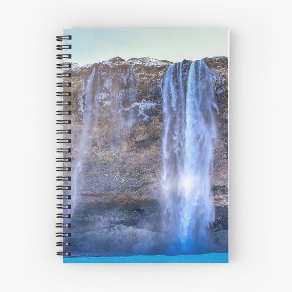 Item preview, Seljalandsfoss on Myrdaljökull  designed and sold by hanspeder.redbubble.com.