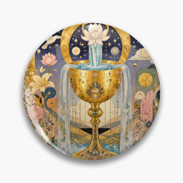 Item preview, The Ace of Cups - The Divine Source of Love | Tarot of Grace designed and sold by Natalia-Vlad.