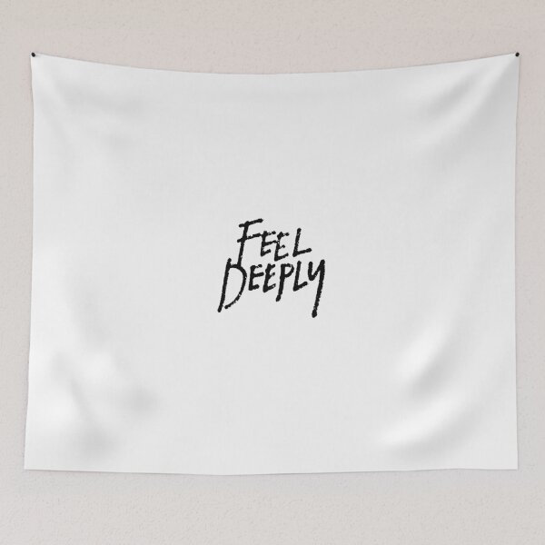 Item preview, Feel Deeply Inspirational Typography Design designed and sold by DailyDoodlesBySumbul.