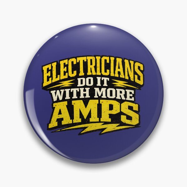 Item preview, Electricians Do It With More Amps — Funny Electrician Humor Tradesman Gift Tee designed and sold by KawaiiOrbit.