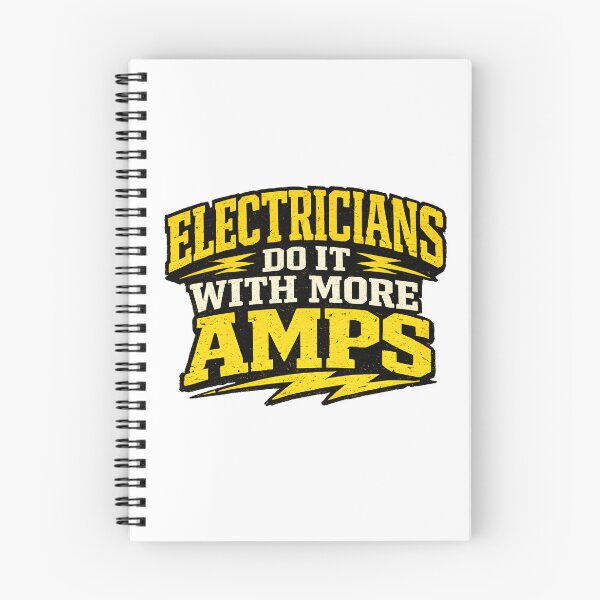 Item preview, Electricians Do It With More Amps — Funny Electrician Humor Tradesman Gift Tee designed and sold by KawaiiOrbit.