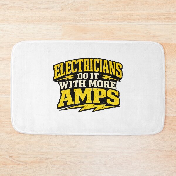 Item preview, Electricians Do It With More Amps — Funny Electrician Humor Tradesman Gift Tee designed and sold by KawaiiOrbit.