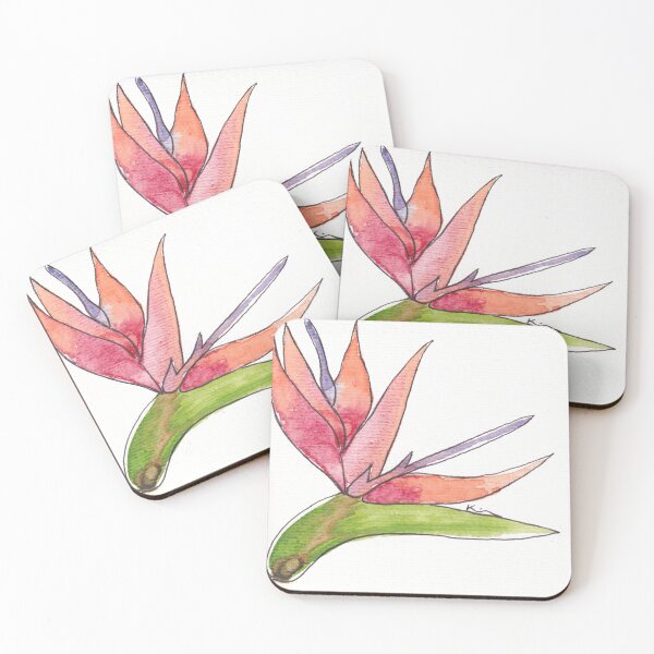 Item preview, Bird of Paradise Flower designed and sold by Kirsten Robinson Art.
