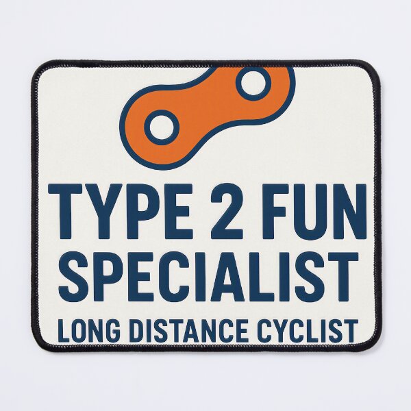 Item preview, Type 2 Fun Specialist Long Distance Cyclist Shirt designed and sold by Urbancraftup.