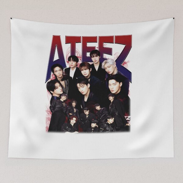 Item preview, Retro Ateez Shirt, Vintage 90s Kpop Shirt, Kpop Comfort Colors Shirt, Ateez Bootleg Tee, Ateez Retro 90s Shirt, Ateez Gifts For Fan designed and sold by BerryHand.