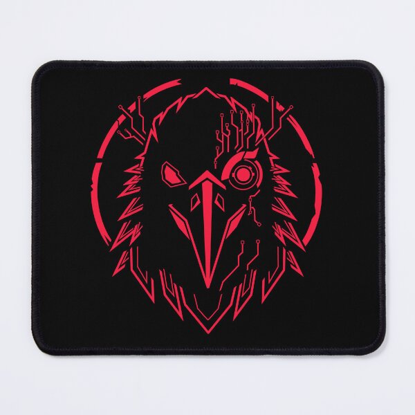 Item preview, Cyber Raven | Futuristic Cyberpunk Bird Logo Design designed and sold by Neon_Ronin.