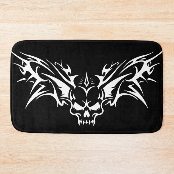 Item preview, Metal skull with wings. Tribal cybergoth designed and sold by Tribalgothss.