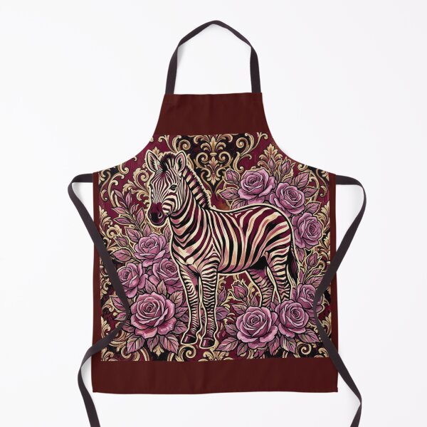 Item preview, Burgundy Zebra & Baroque designed and sold by DesignsByPrnces.