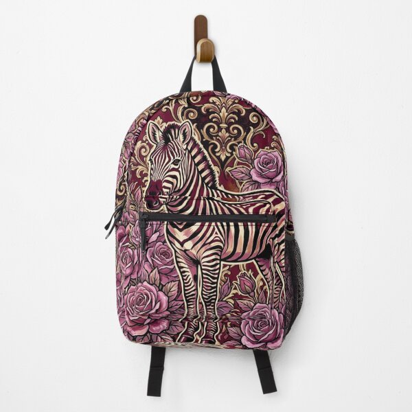 Item preview, Burgundy Zebra & Baroque designed and sold by DesignsByPrnces.
