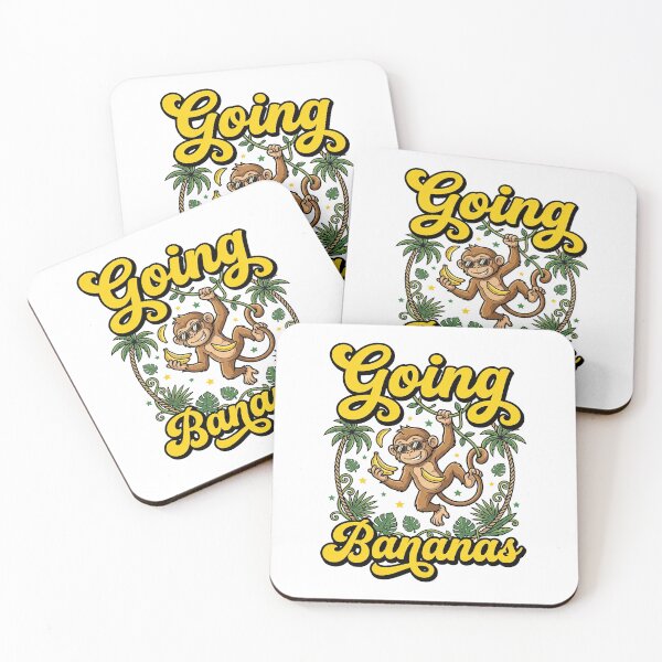 Item preview, Going Bananas Funny Monkey Jungle Humor designed and sold by TeeARTHY.