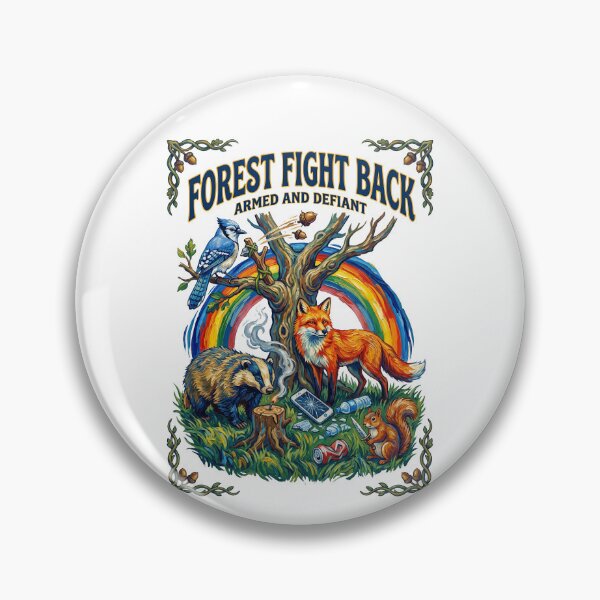 Item preview, The Forest Fights Back Nature Protection designed and sold by TeeARTHY.