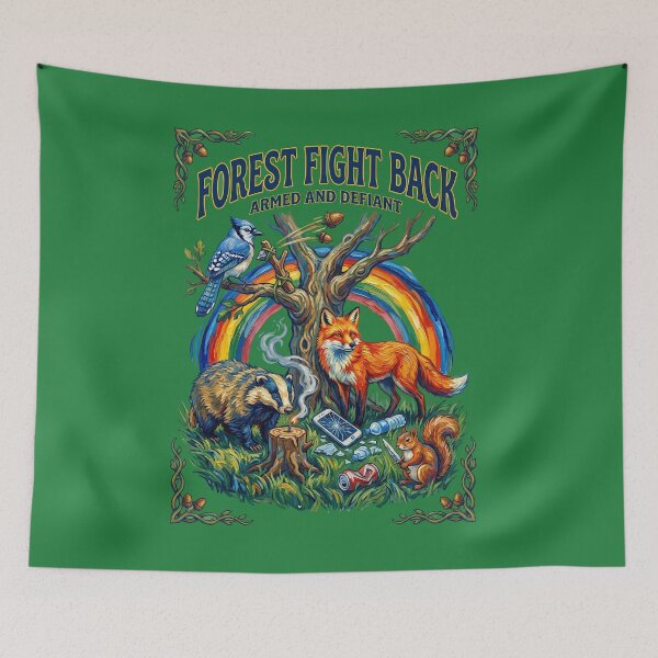Item preview, The Forest Fights Back Nature Protection designed and sold by TeeARTHY.