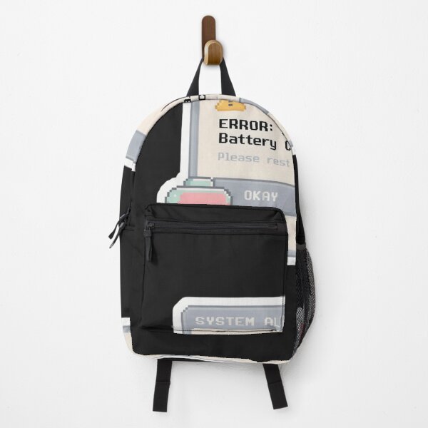 Item preview, ERROR: Social Battery Critically Low – Retro Windows 98 Pop‑Up Sticker designed and sold by Youpiworld.