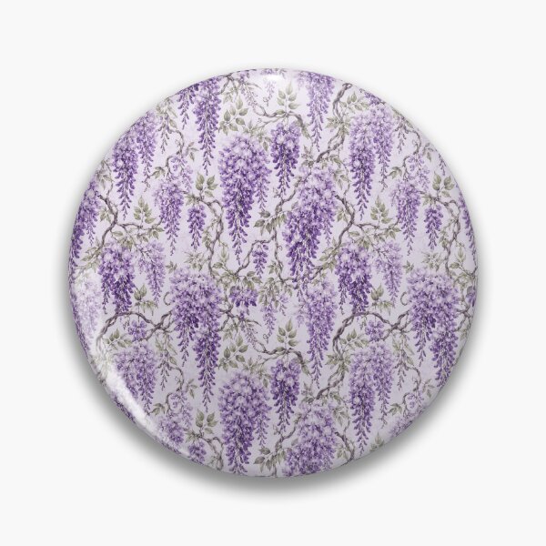 Item preview, Wisteria Purple Rain Watercolor Seamless Floral Pattern designed and sold by Inkworksbyshery.