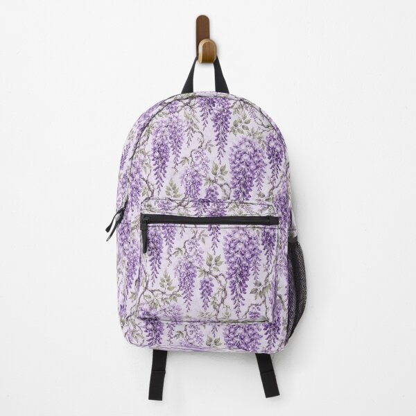 Item preview, Wisteria Purple Rain Watercolor Seamless Floral Pattern designed and sold by Inkworksbyshery.