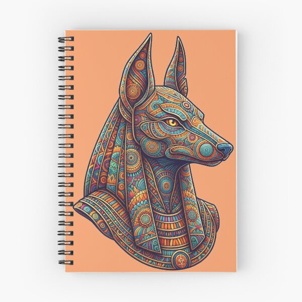 Item preview, Anubis Mandala Portrait - Egyptian God Ornate Geometric Art designed and sold by Exquisite Design Studio „Paculówka”.