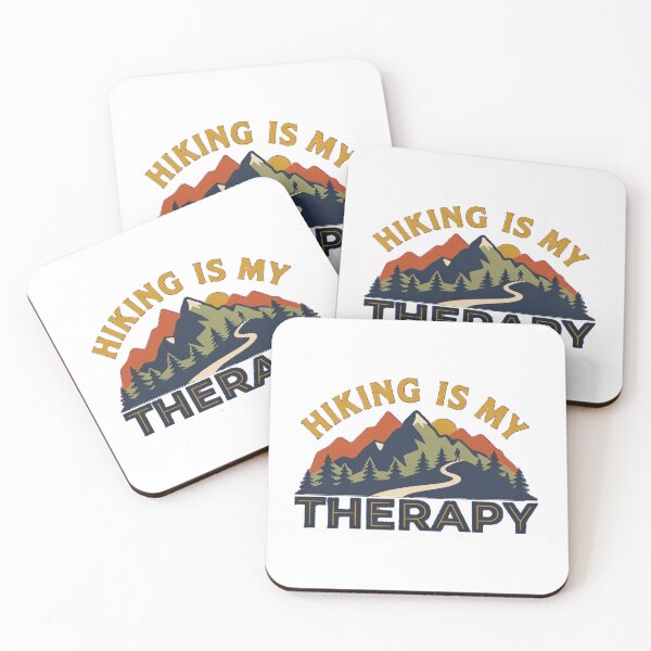 Item preview,  Hiking Is My Therapy designed and sold by SHop25souka.