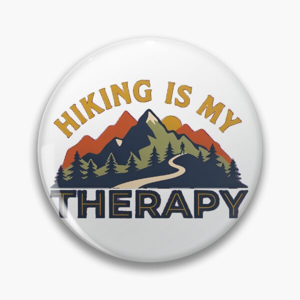 Item preview,  Hiking Is My Therapy designed and sold by SHop25souka.