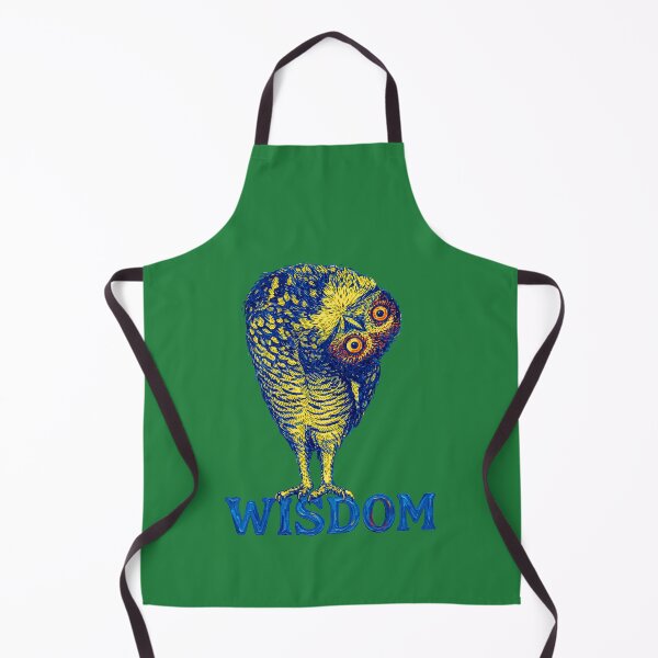 Item preview, Wisdom Owl Intellectual Bird Portrait Art designed and sold by TeeARTHY.