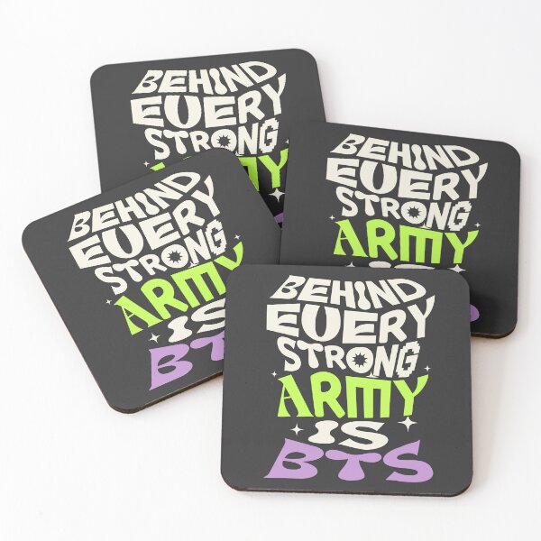 Item preview, Behind every strong army is BTS designed and sold by Morcawork.