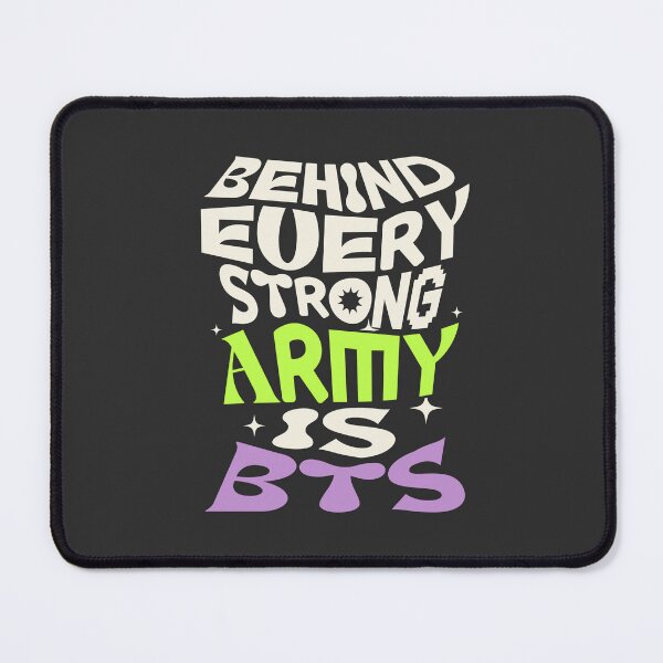 Item preview, Behind every strong army is BTS designed and sold by Morcawork.