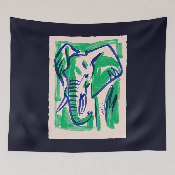 Item preview, Elephant Art designed and sold by Sketch-Shack.